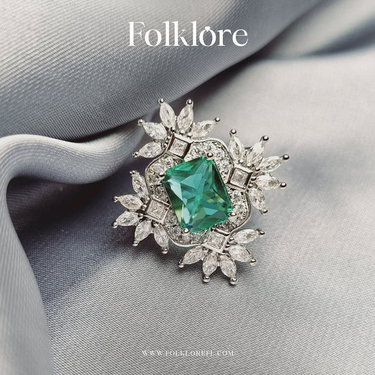 EMERALD BLOOM RING