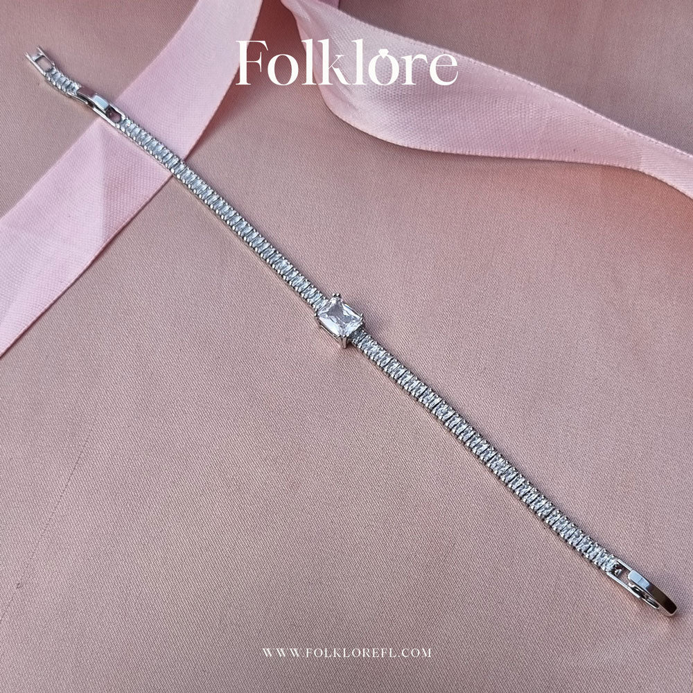 DIAMOND SILVER BRACELET