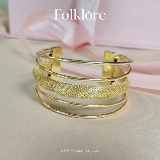 ADJUSTABLE WIDE CUFF BRACELET