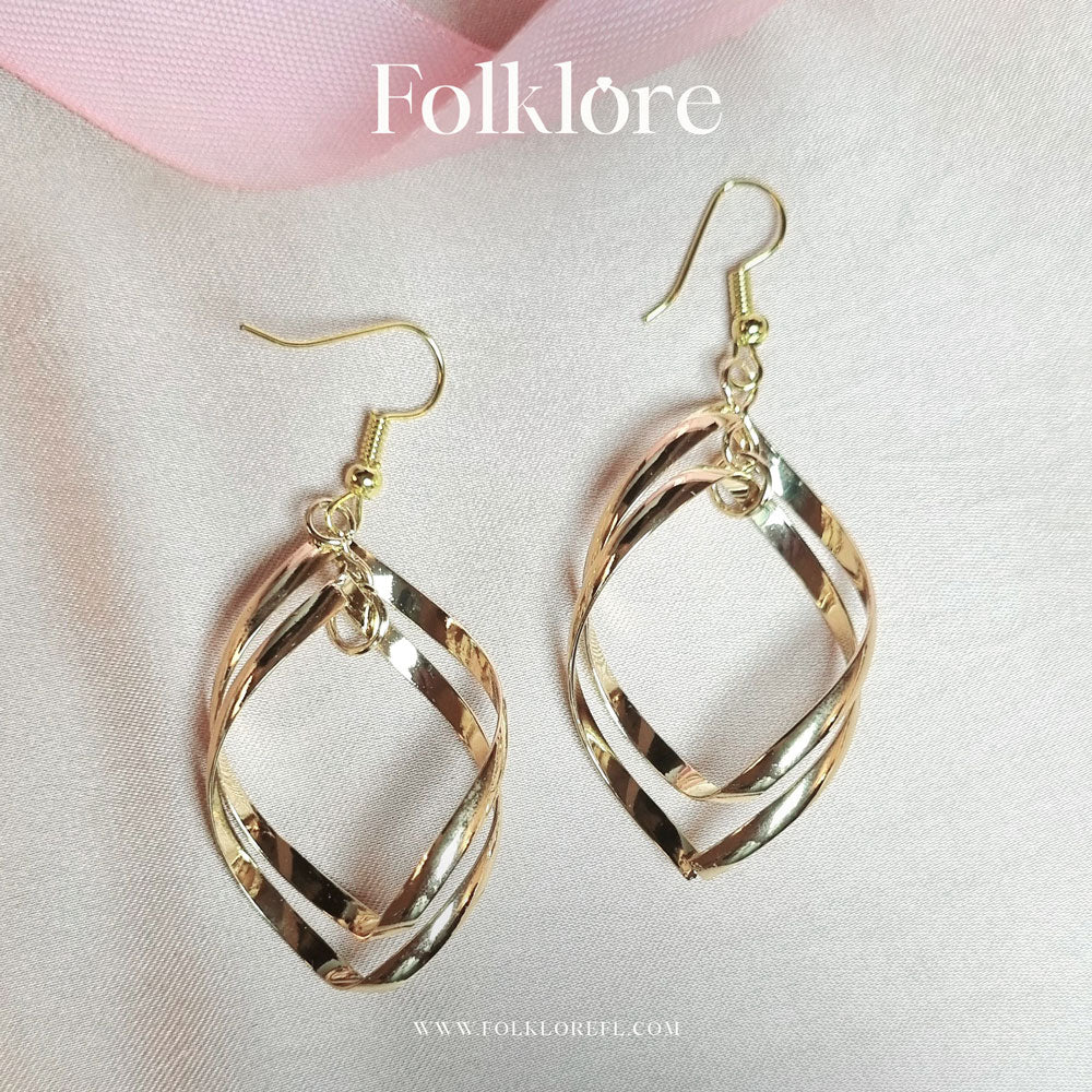 THE WAVE DANGLER EARRINGS