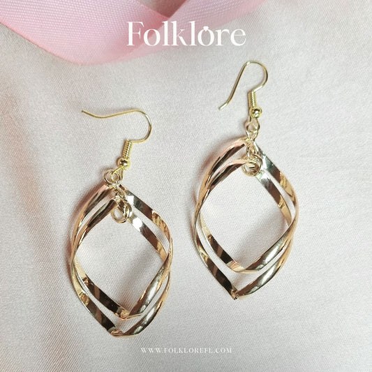THE WAVE DANGLER EARRINGS