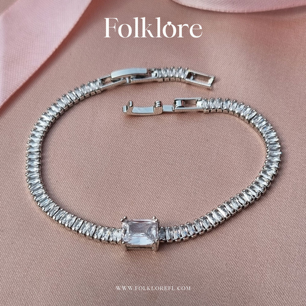 DIAMOND SILVER BRACELET