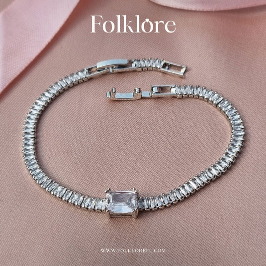 DIAMOND SILVER BRACELET