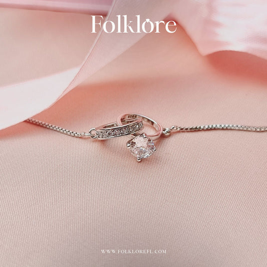 THE RING SILVER BRACELET