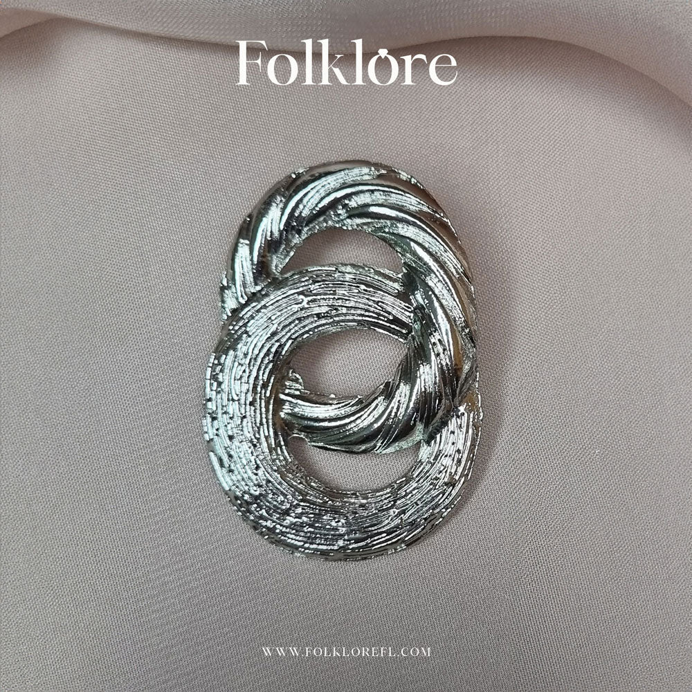 BRAIDED DOUBLE HOOPS