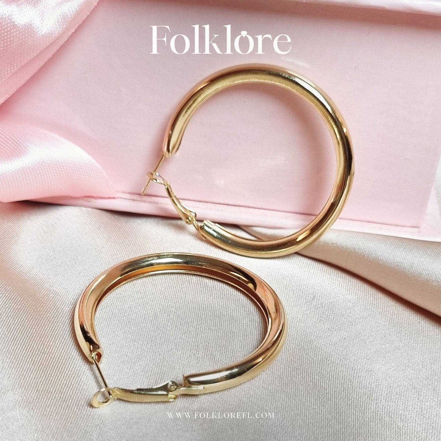 METAL GOLD HOOPS