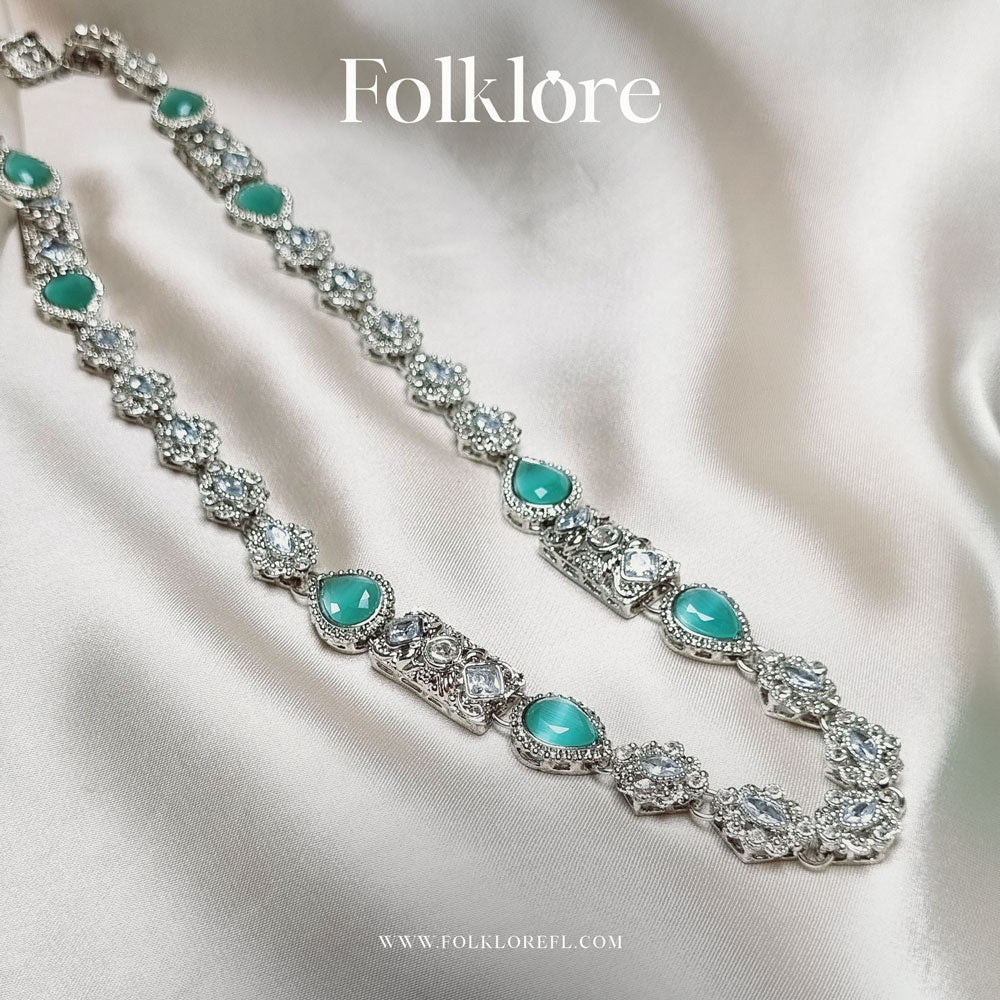 EGYPTIAN STYLE ZIRCONIA NECKLACE SET