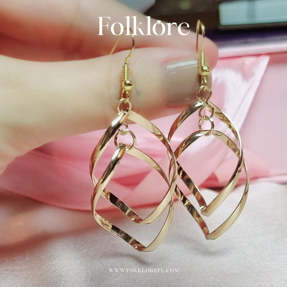 THE WAVE DANGLER EARRINGS