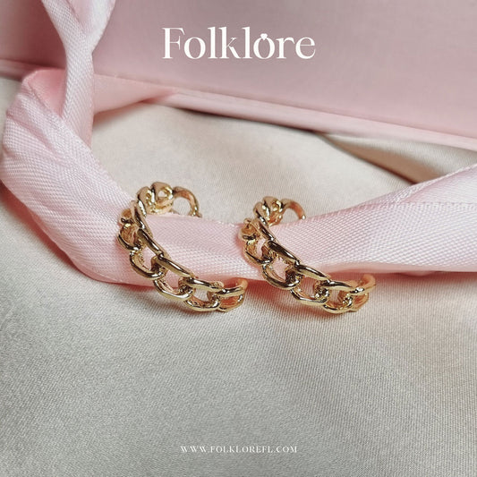 SMALL GOLD METAL HOOPS