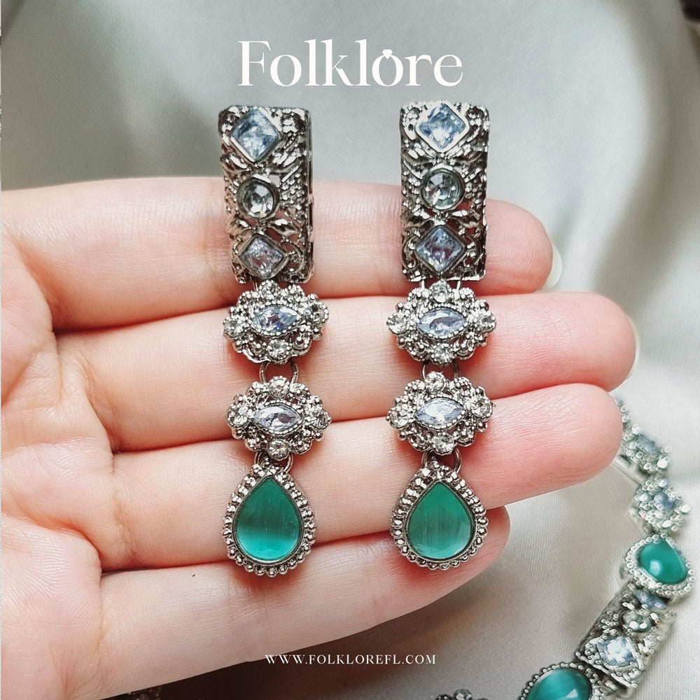EGYPTIAN STYLE ZIRCONIA NECKLACE SET