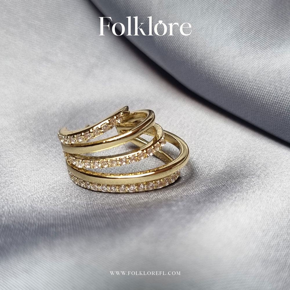 ENCRUSTED HOOPS