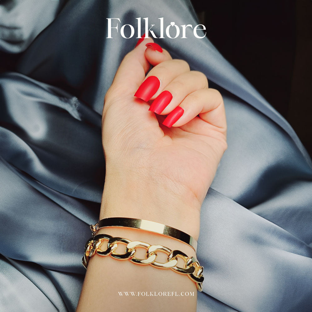 THE DUET GOLD BRACELETS