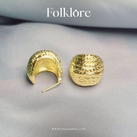 GOLD HUGGIE EARRINGS